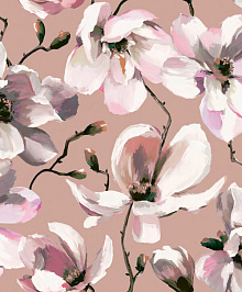 Сиреневые обои с цветами Marburg Flora 47465