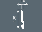 Артикул PX011, 130Х18, Напольные плинтусы, Cosca в текстуре, фото 1