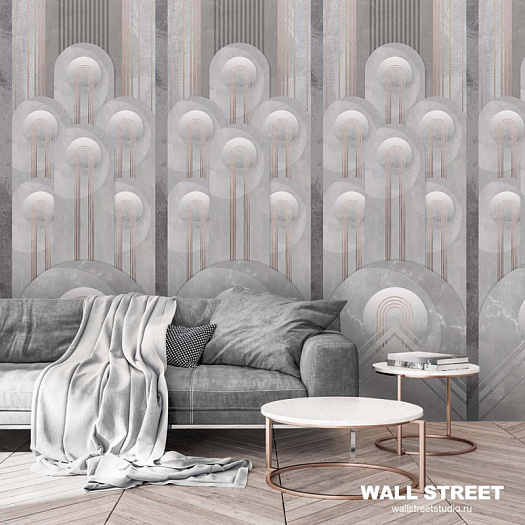 Фотообои в интерьере артикул Deco 26, АРТ-ДЕКО / DECO, Wall street