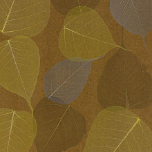 Натуральные обои с покрытием из листьев Cosca Platinum Прима Дорадо 0,91 X 5,5